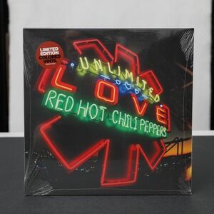 Red Hot Chili Peppers Unlimited Love 2LP  Vinyl Limited Edition Ruby New Sealed